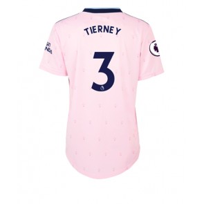Arsenal Kieran Tierney #3 kläder Kvinnor 2022-23 Tredje Tröja Kortärmad